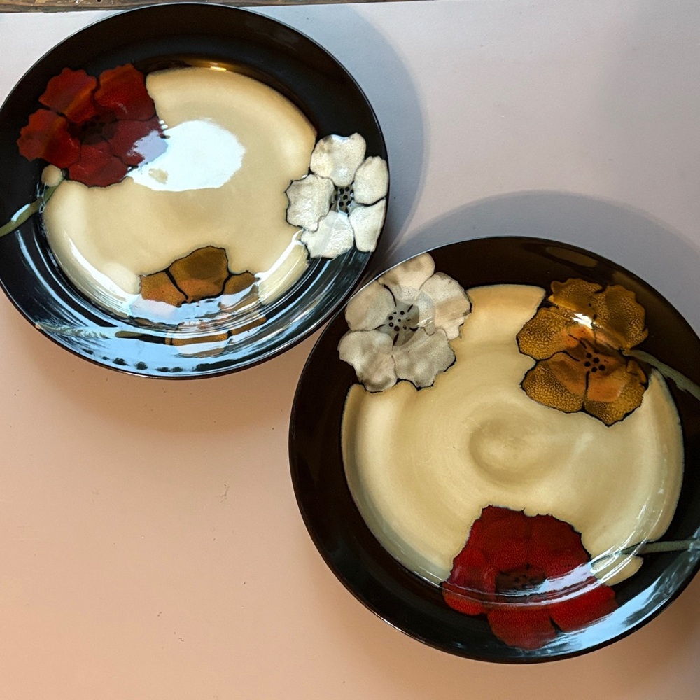 Plaltzgraff Poppies dinner plates